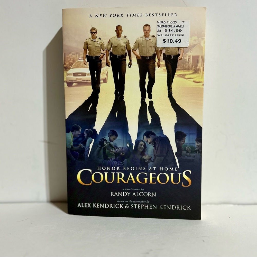 Courageous Randy Alcorn Alex Stephen Kendrick Christian Paperback Book Novel NEW